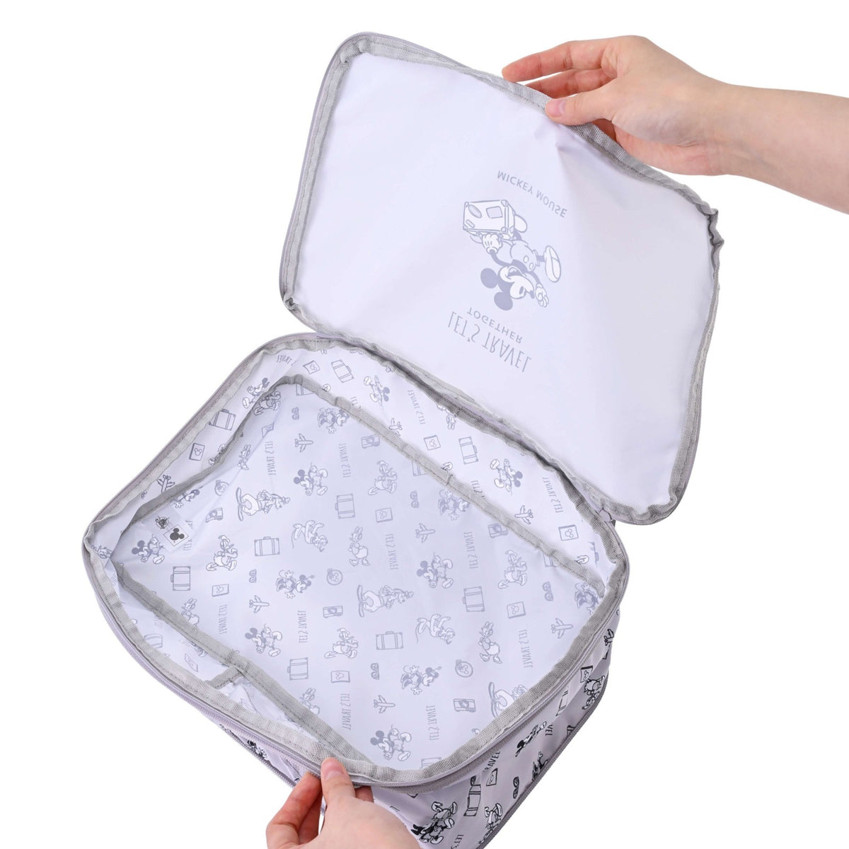 Japan Tokyo Disney Store Mickey Clothing Compression Storage Pouch M Travel