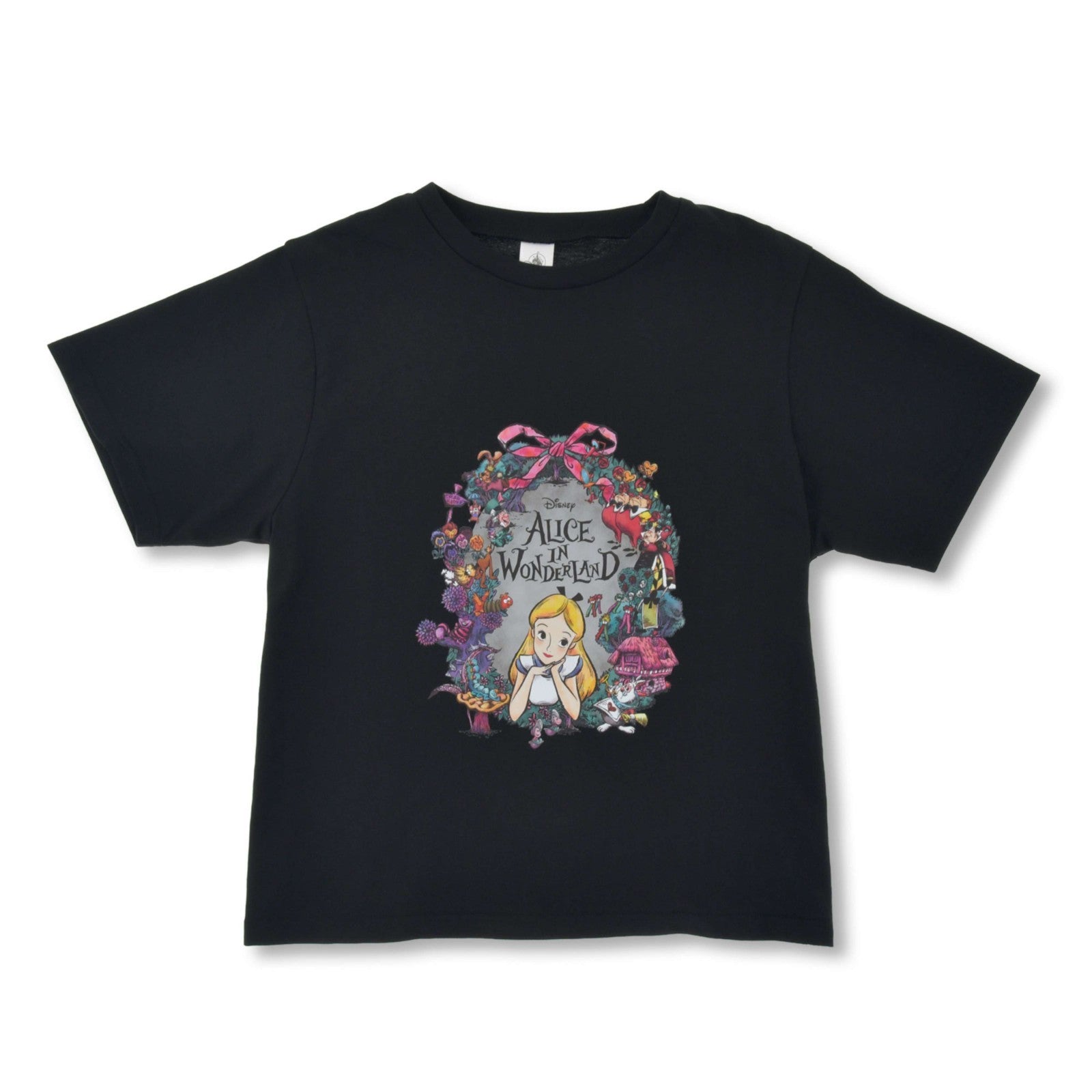 Japan Tokyo Disney Store Short sleeve T-shirt ALICE WONDERLAND 75TH ANNIVERSARY