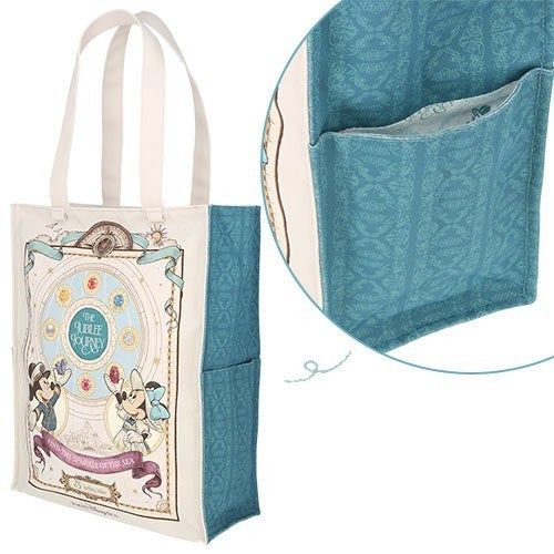 Japan Tokyo Disney Resort Mickey Minnie Tote Bag Sea 25th