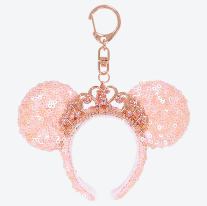 Japan Tokyo Disney Resort Minnie Mouse Keychain Ears Headband Limited 2026