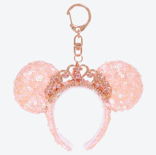 Japan Tokyo Disney Resort Minnie Mouse Keychain Ears Headband Limited 2026