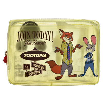 Japan Tokyo Disney Store ZOOTOPIA TRAVEL Bottle & Case Set with Pouch