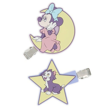 Japan Tokyo Disney Resort Minnie Figaro Hair Clip Set