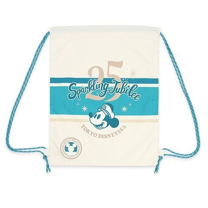 Japan Tokyo Disney Resort Sea 25th Sparkling Jubilee Knapsack Backpack