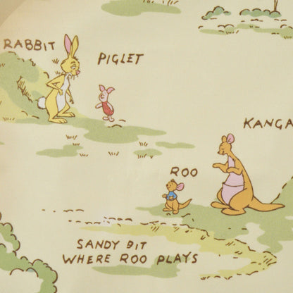 Japan Tokyo Disney Store Pooh and Friends Picnic Sheet S Pouch Map Compact