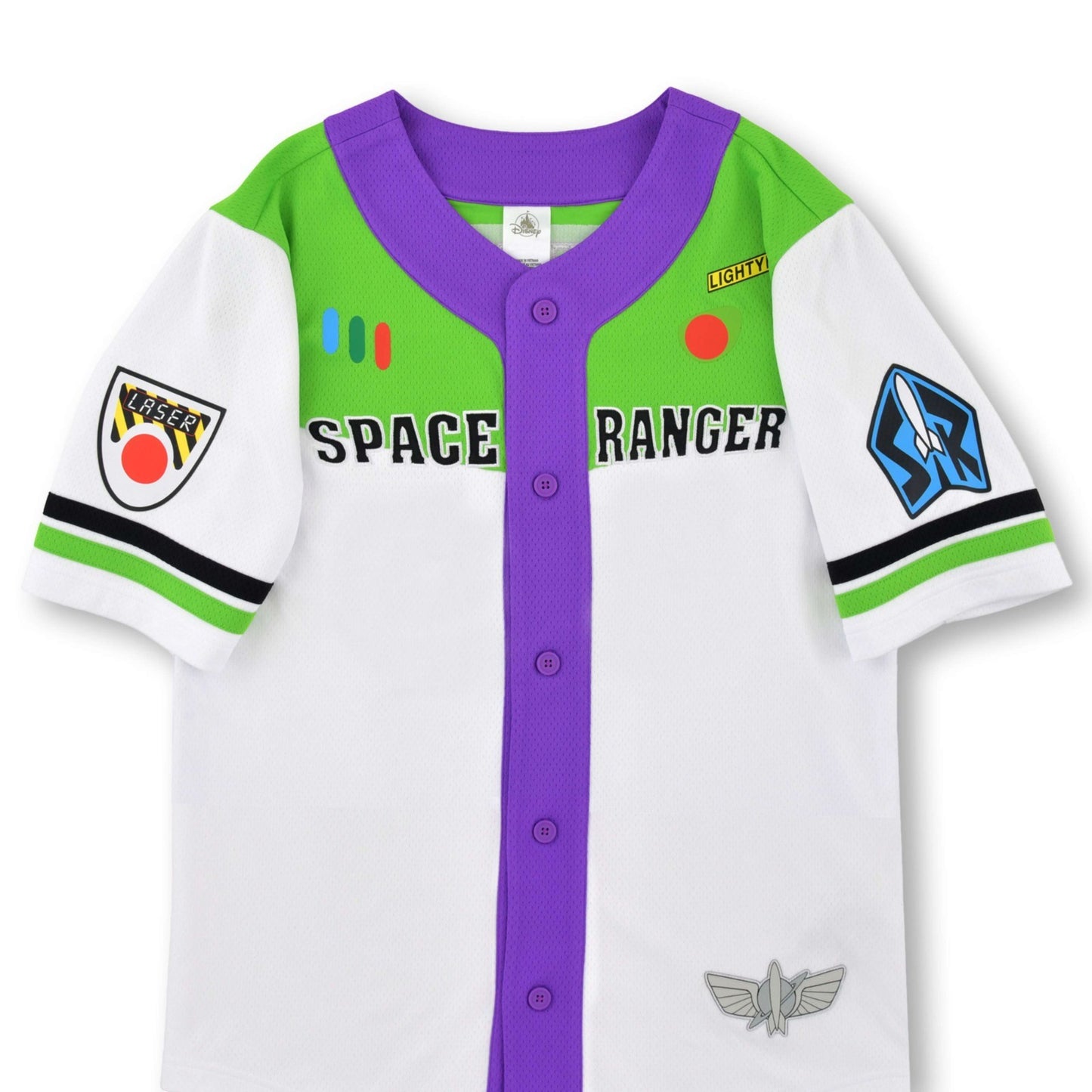 Japan Tokyo Disney Store Buzz Lightyear Short-Sleeve Baseball Shirt Toy Story