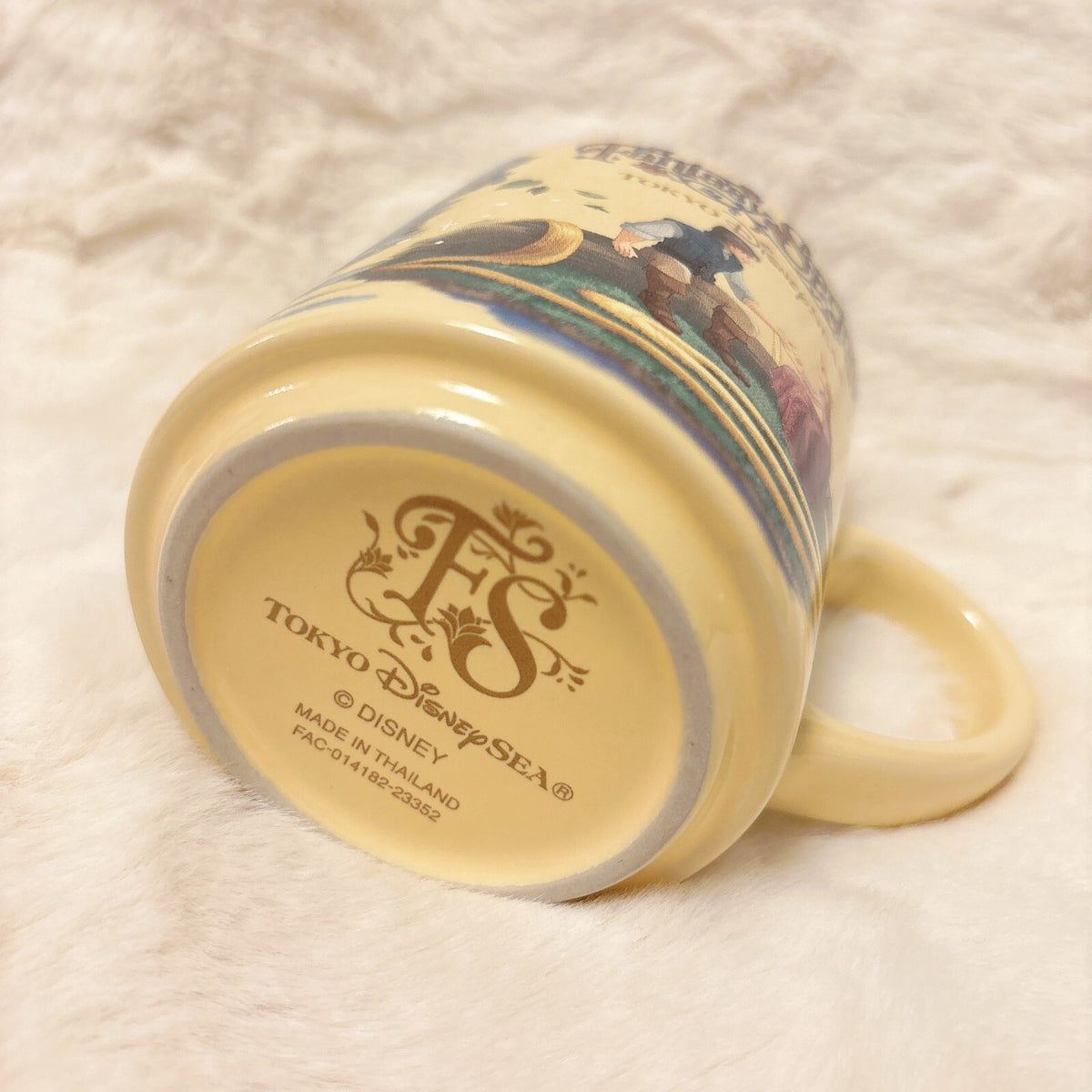 Japan Tokyo Disney Resort Fantasy Springs Souvenir Mug Rapunzel Peter Pan