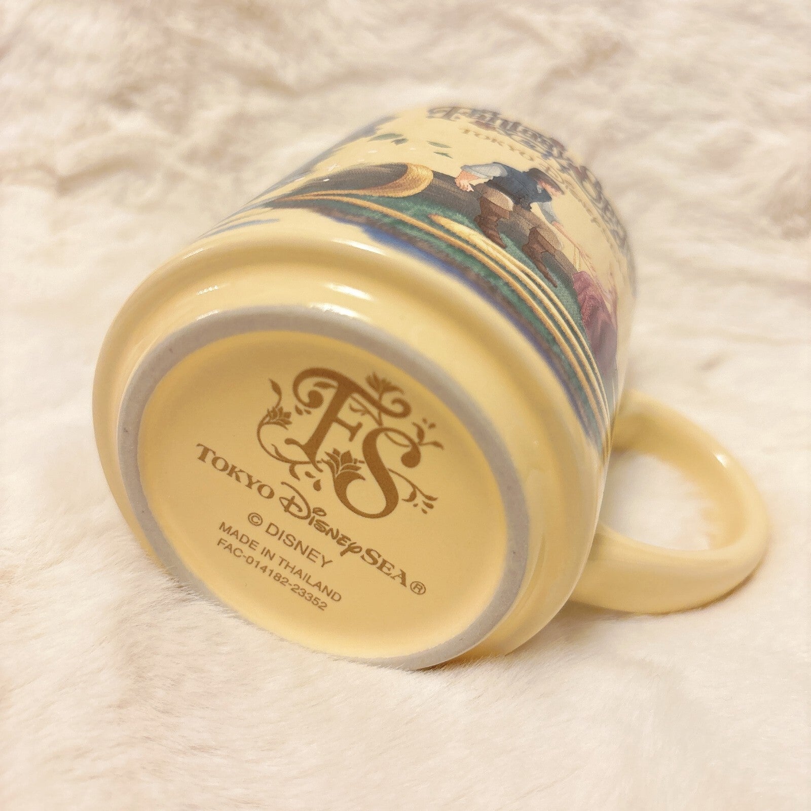 Japan Tokyo Disney Resort Fantasy Springs Souvenir Mug Rapunzel Peter Pan