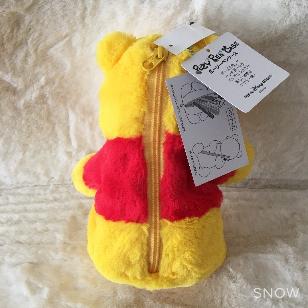 Japan Tokyo Disney Resort Winnie the Pooh Posey Pencil Case