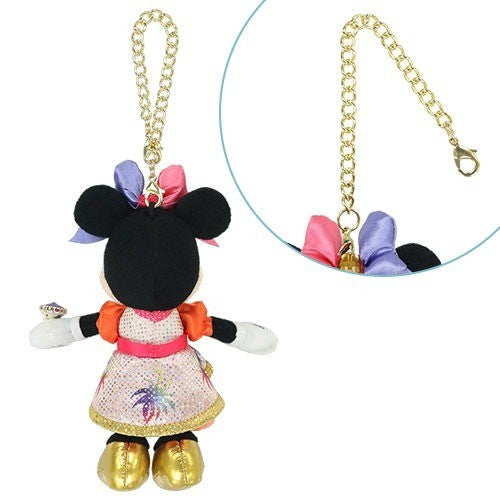 Japan Tokyo Disney Resort Minnie Mouse Plush Toy Charm Sea 25th Arabian Coast