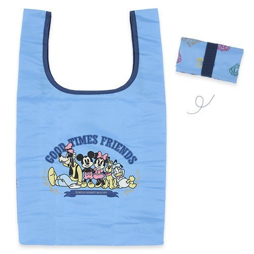Japan Tokyo Disney Resort GOOD TIMES FRIENDS Mickey Mouse Shopping Eco Bag