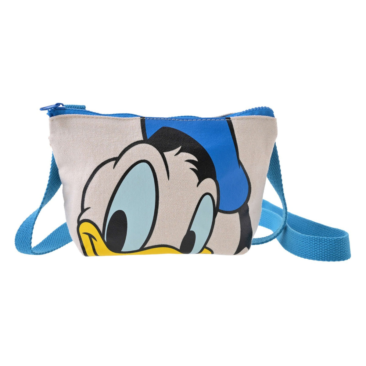 Japan Tokyo Disney Store Donald Duck Pouch Canvas Shoulder bag Goods