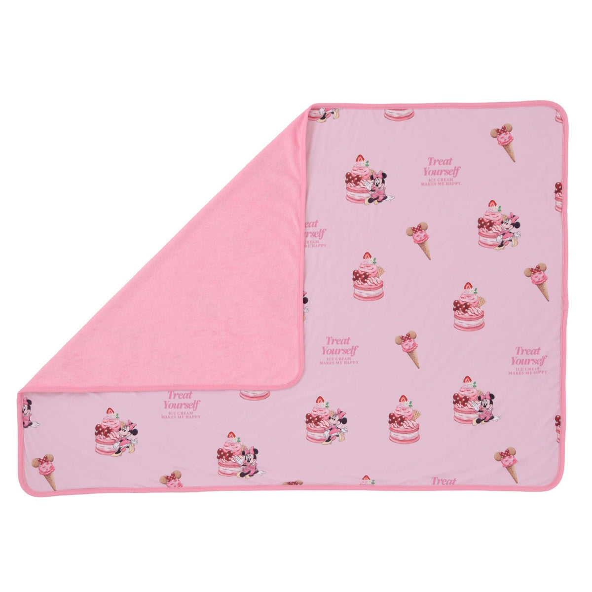 Japan Tokyo Disney Store Minnie Blanket Cooling Touch Case Summer Sweets Cool