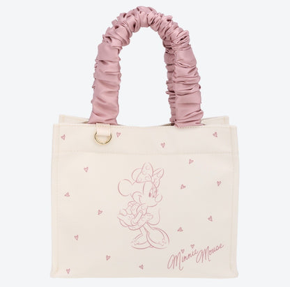 Japan Tokyo Disney Resort Minnie Mouse Tote Bag Shoulder Bag Pink Limited 2026