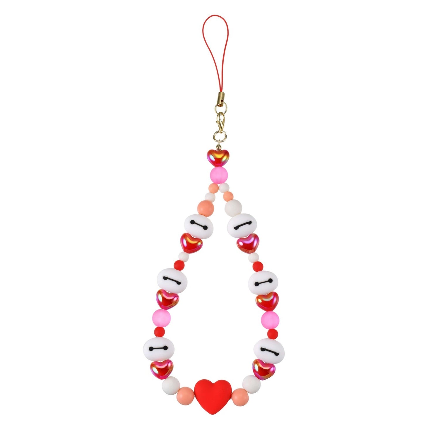 Japan Tokyo Disney Store Baymax Strap Face Beads Hands-Free Goods
