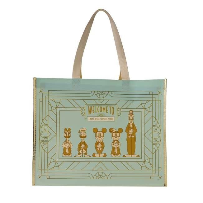 Japan Tokyo Disney Store Mickey Shopping Eco Bag Resort Store 1st Anniversary
