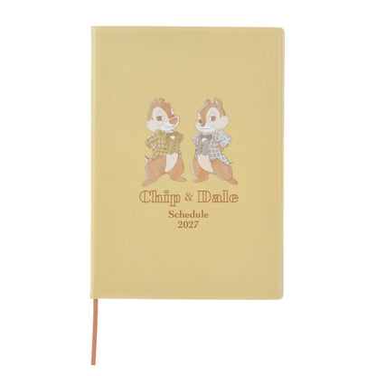 Japan Tokyo Disney Store Chip and Dale B6 Planner Schedule Book Diary 2027