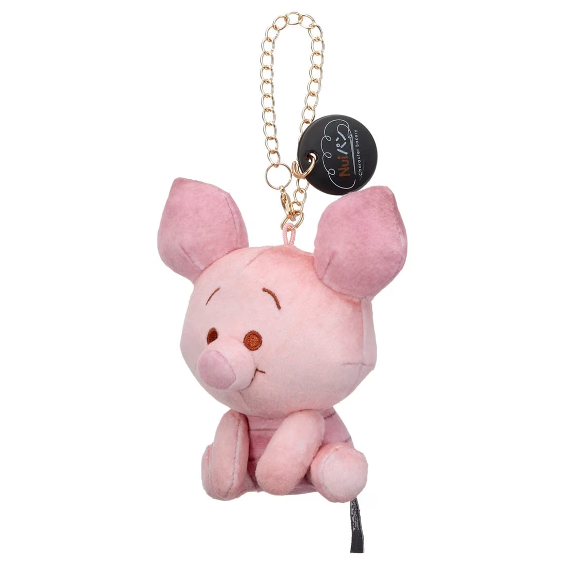 Japan Disney Takara Tomy Nui Pan Plush Toy Keychain Winnie the Pooh Piglet