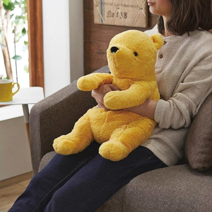 Japan Disney Classic Pooh Winnie the Pooh Retro Plush Toy Fluffy