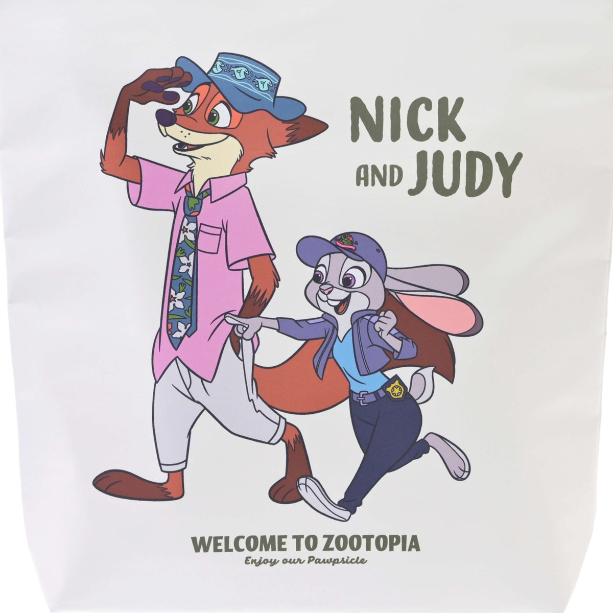 Japan Tokyo Disney Store TROPICAL ZOOTOPIA Insulated Tote Bag