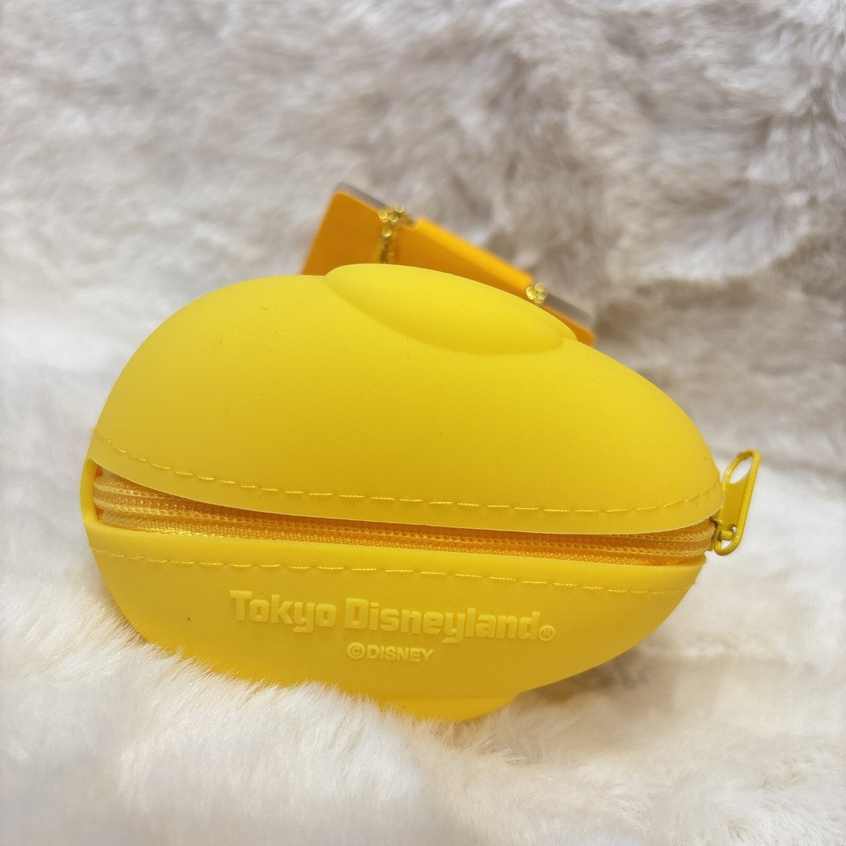 Japan Tokyo Disney Resort Bag charm silicone case Yellow Pal-Palooza Donald