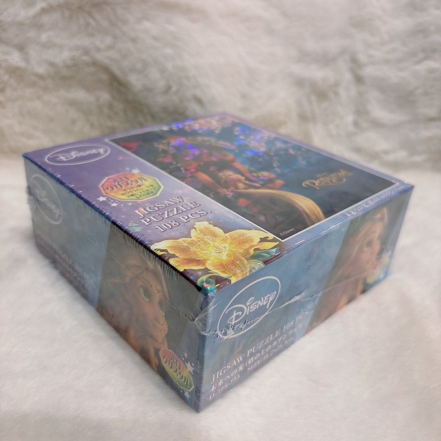 Japan Disney Tenyo Jigsaw Puzzle 108 Pieces Tangled Rapunzel Sparkling Lantern