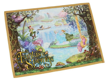 Japan Tokyo Disney Resort Fantasy Springs Souvenir Placemat Rapunzel