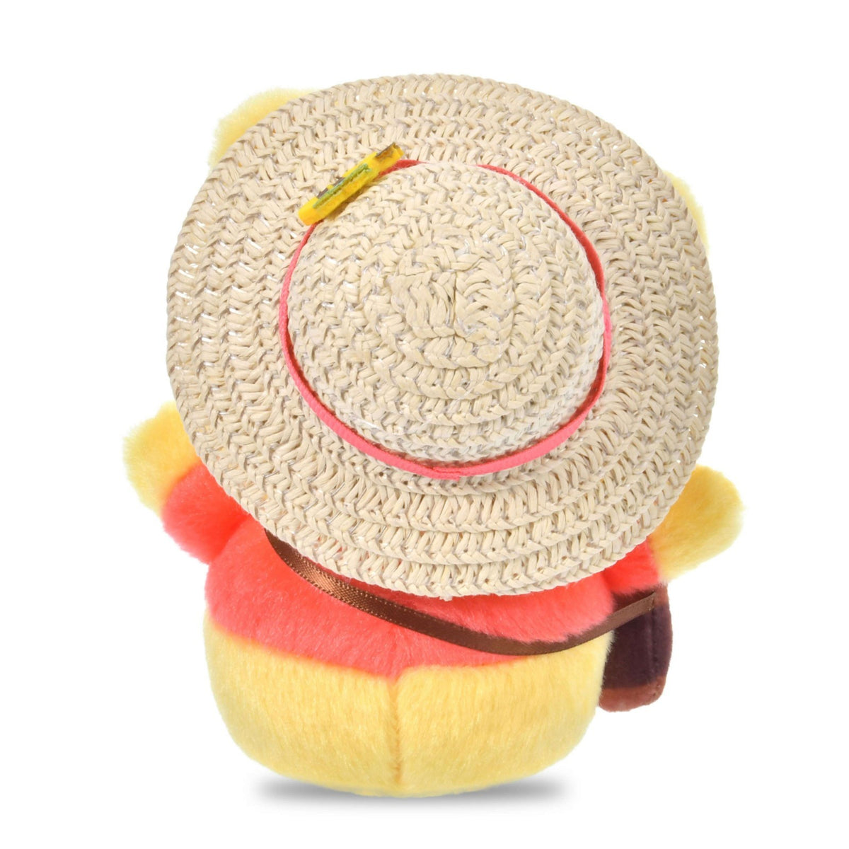 Japan Tokyo Disney Store Winnie the Pooh Urupocha-chan Plush Toy with Straw Hat