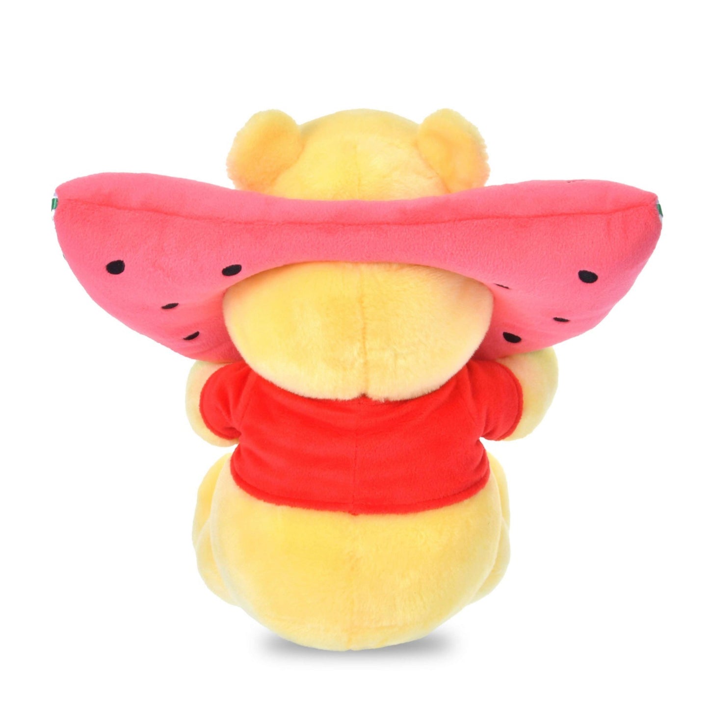 Japan Tokyo Disney Store Winnie the Pooh Plush Toy "I Love Watermelon"