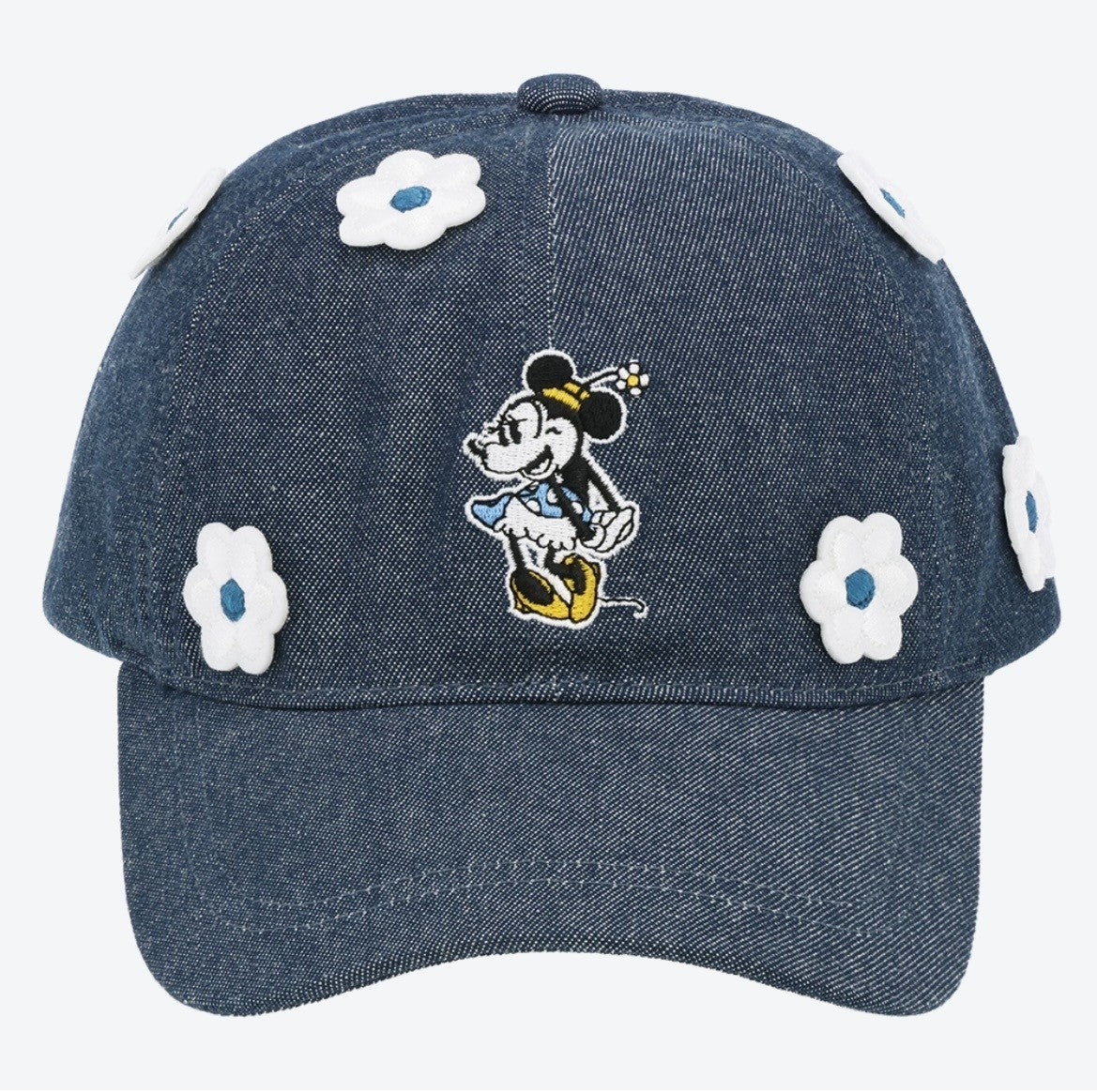 Japan Tokyo Disney Resort Minnie Mouse Cap 58cm Denim Hat 2026