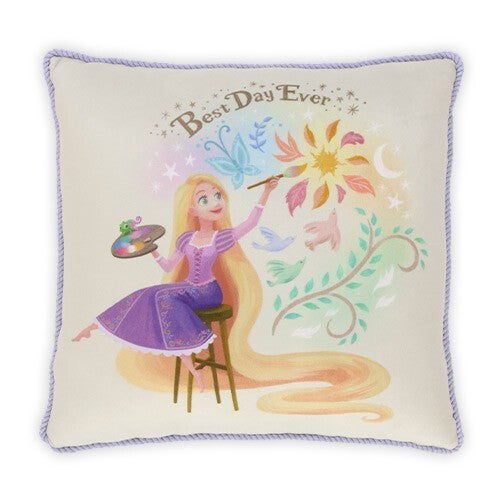 Japan Tokyo Disney Resort Cushion Best Day Ever Rapunzel Fantasy Springs