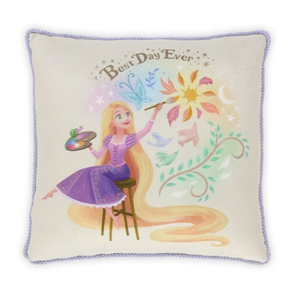 Japan Tokyo Disney Resort Cushion Best Day Ever Rapunzel Fantasy Springs