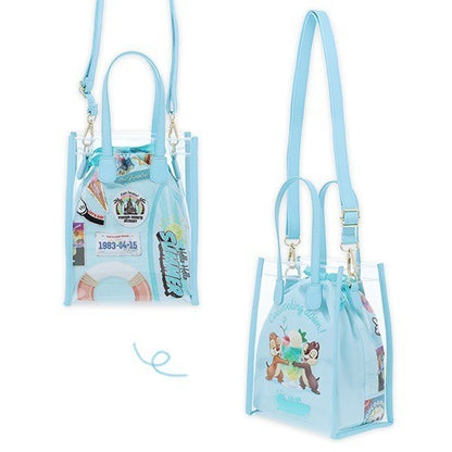 Japan Tokyo Disney Resort Chip and Dale Shoulder Bag Hello Summer