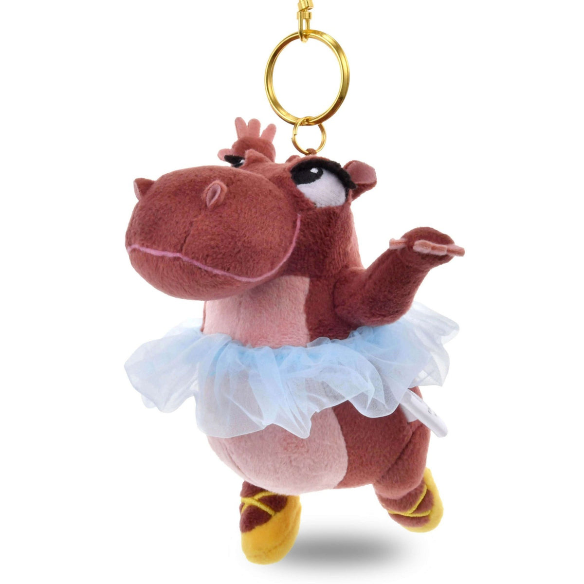 Japan Tokyo Disney Store Hyacinth Hippo Plush Toy Keychain Disney FANTASIA 85th