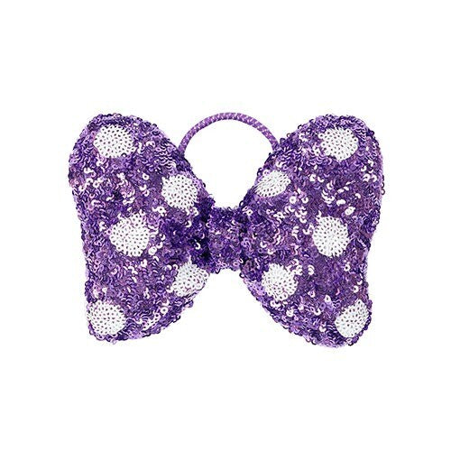 Japan Tokyo Disney Resort Minnie Hair Tie Purple Minnie Day 2025 Ears