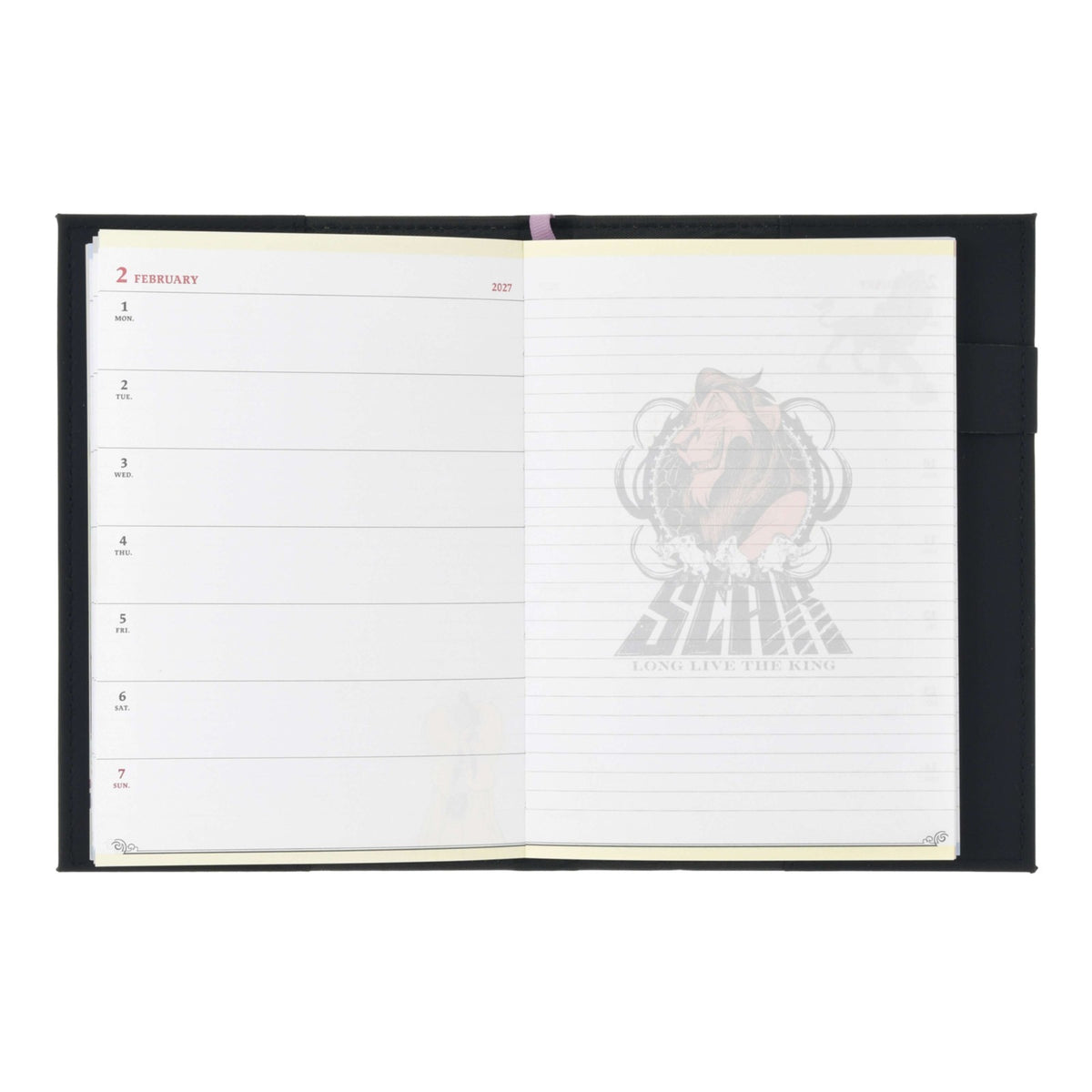 Japan Tokyo Disney Store Villains B6 Planner Schedule Book Diary 2027