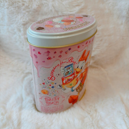 Japan Tokyo Disney Resort Chocolate Crunch Tin Can Daisy Donald