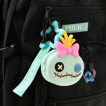 Japan Tokyo Disney Store Stitch Scrump MILKFED. Backpack 23L Charm Pouch
