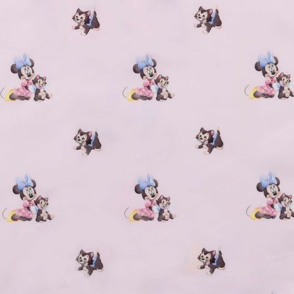 Japan Tokyo Disney Store Minnie & Figaro Shopping Eco Bag Water Color