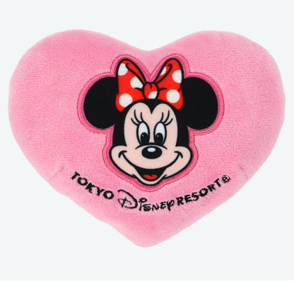Japan Tokyo Disney Resort Retro Heart Hair Accessory Minnie Headband Pink