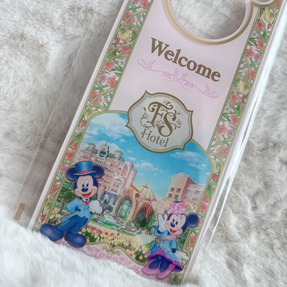 Japan Tokyo Disney Resort Fantasy Springs Hotel Sign Plates Mickey Minnie
