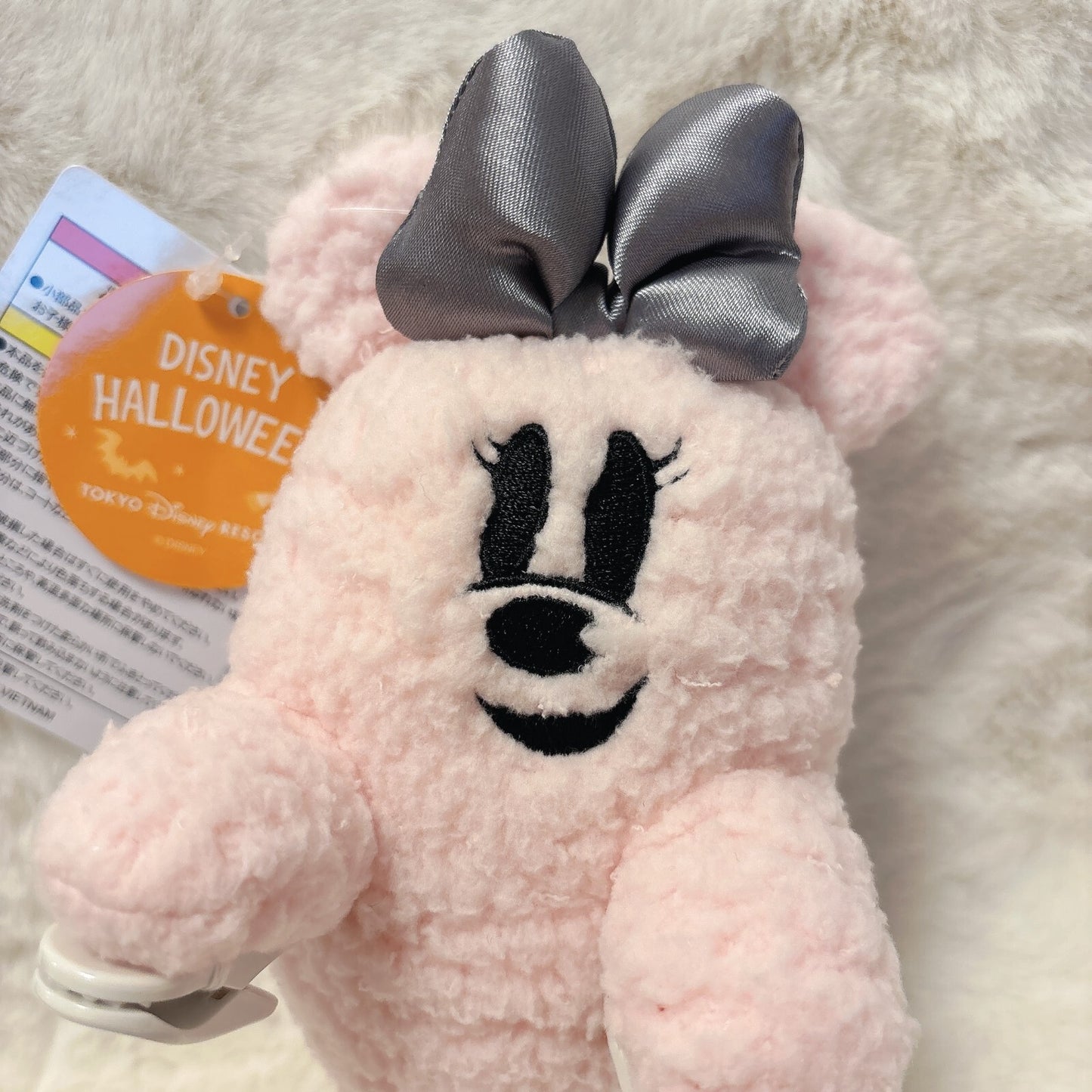 Japan Tokyo Disney Resort Ghost MInnie Sticky Plush Toy Halloween 2024