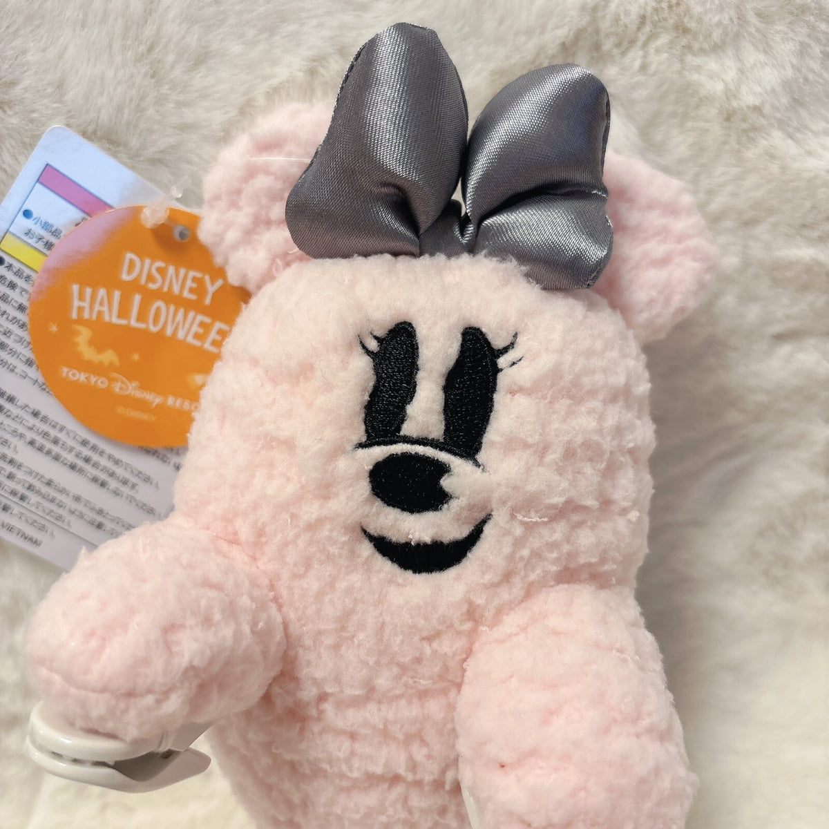 Japan Tokyo Disney Resort Ghost MInnie Sticky Plush Toy Halloween 2024