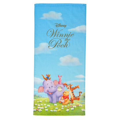 Japan Tokyo Disney Store Winnie the Pooh Face Towel Roo & Lumpy