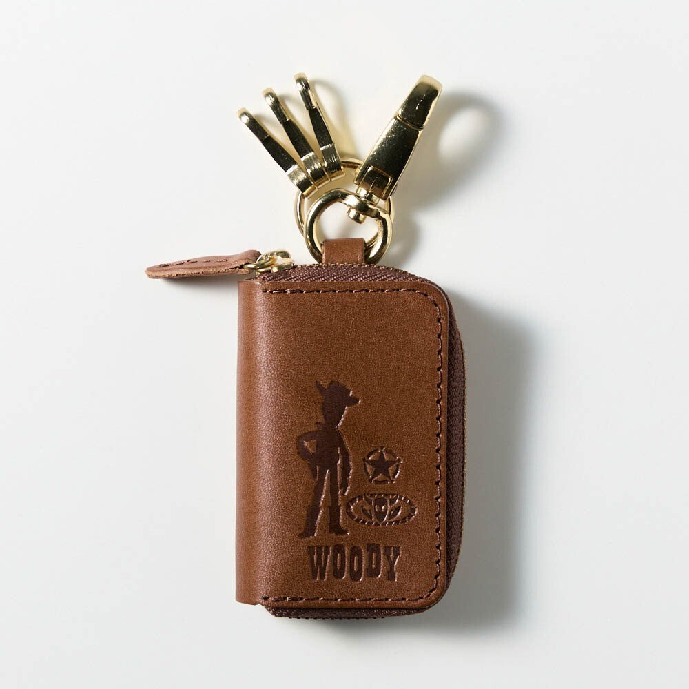 Japan Disney Fantasy Shop Bellemaison Toy story Tochigi Leather Cowhide Key Case