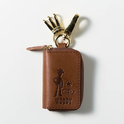 Japan Disney Fantasy Shop Bellemaison Toy story Tochigi Leather Cowhide Key Case