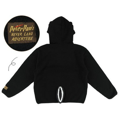 Japan Tokyo Disney Resort Ears Lost Kids Peter Pan Hoodie Black Fantasy Springs 