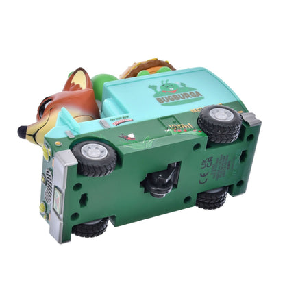 Japan Tokyo Disney Store Zootopia 2 Pull-Back Car Set Stunt Car