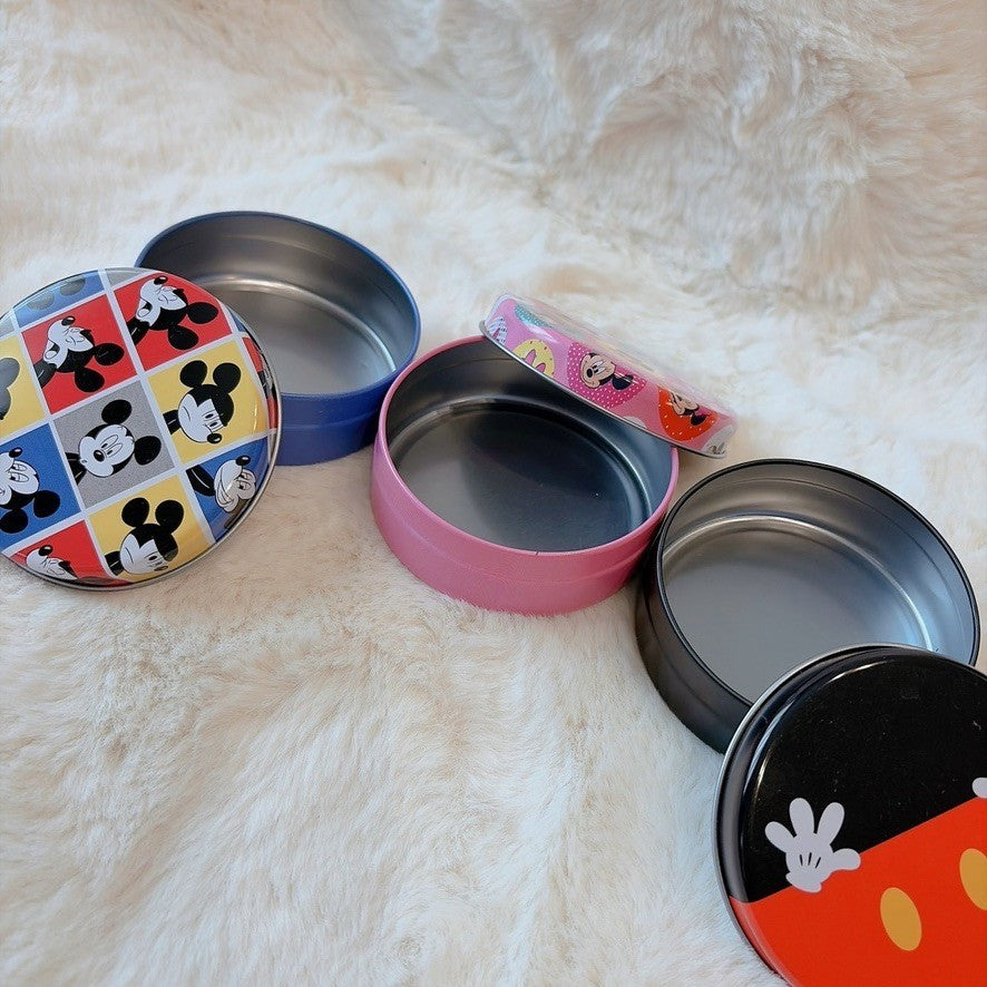 Japan Tokyo Disney Confectionery Tin Can Mickey & Minnie