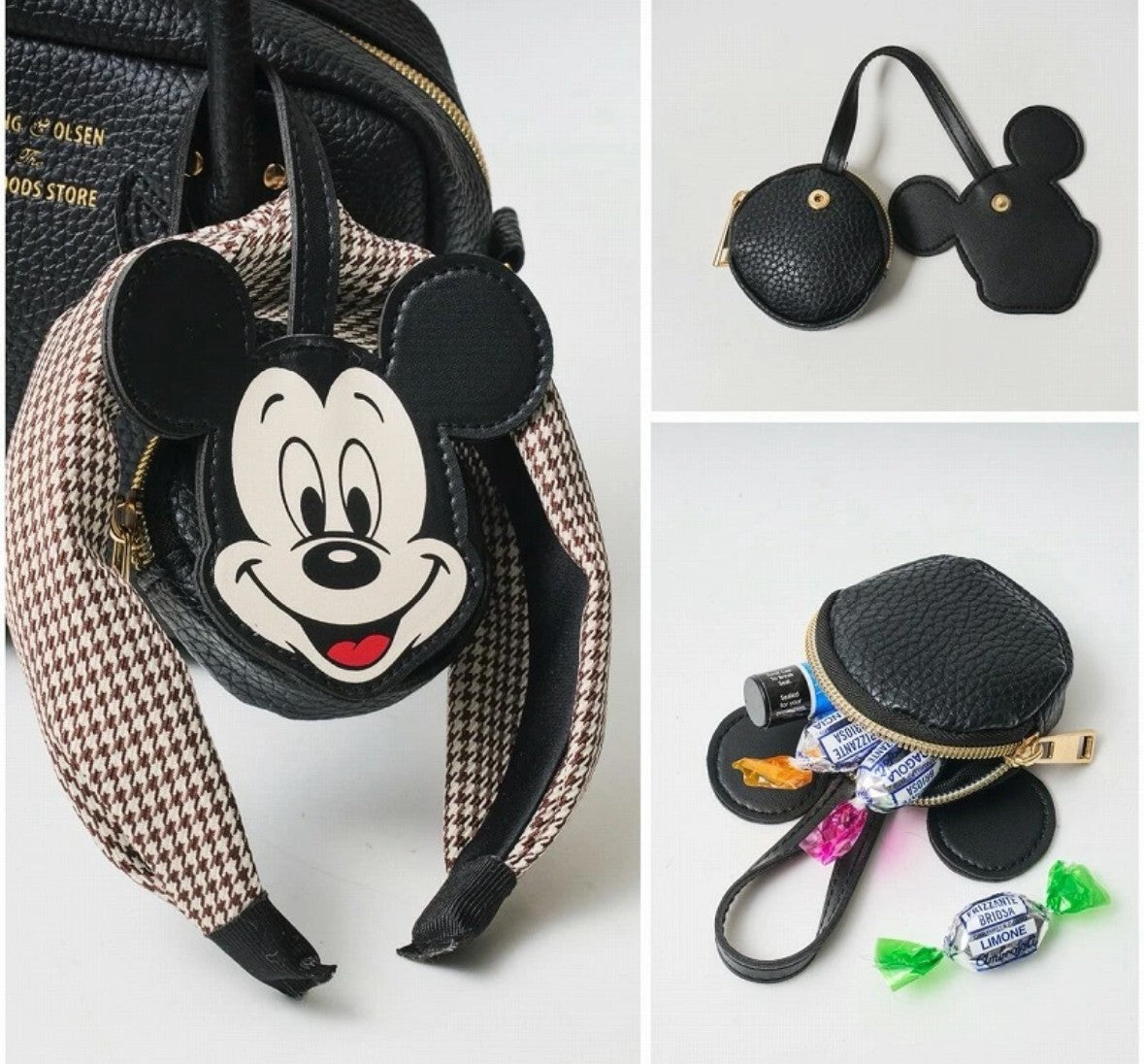 YOUNG&OLSEN The DRYGOODS STORE SHOULDER BAG Disney MICKEY MOUSE Retro Pouch